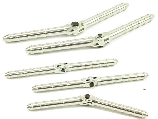 Aluminum Pin Hinge Dia 4.5x68mm Pack of 5