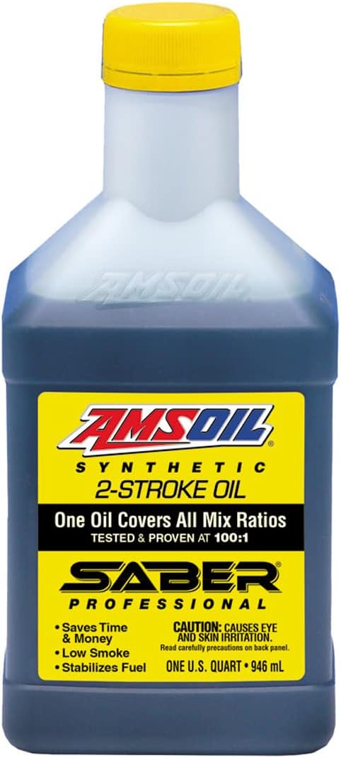 AMSOIL Saber Professional Synthetic 2-Stroke 946mL