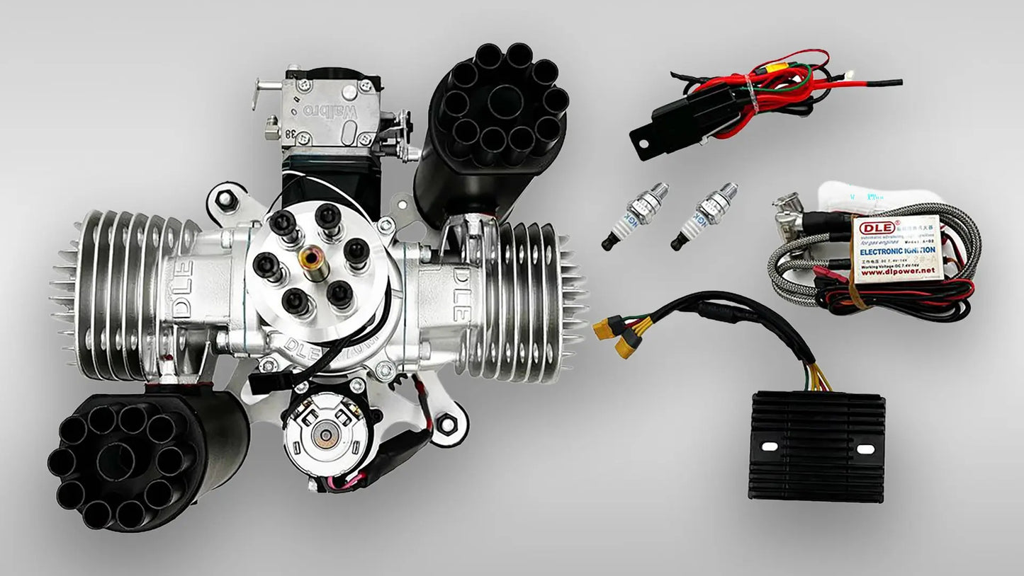 DLE-170 with Starter+Generator+EFI Version
