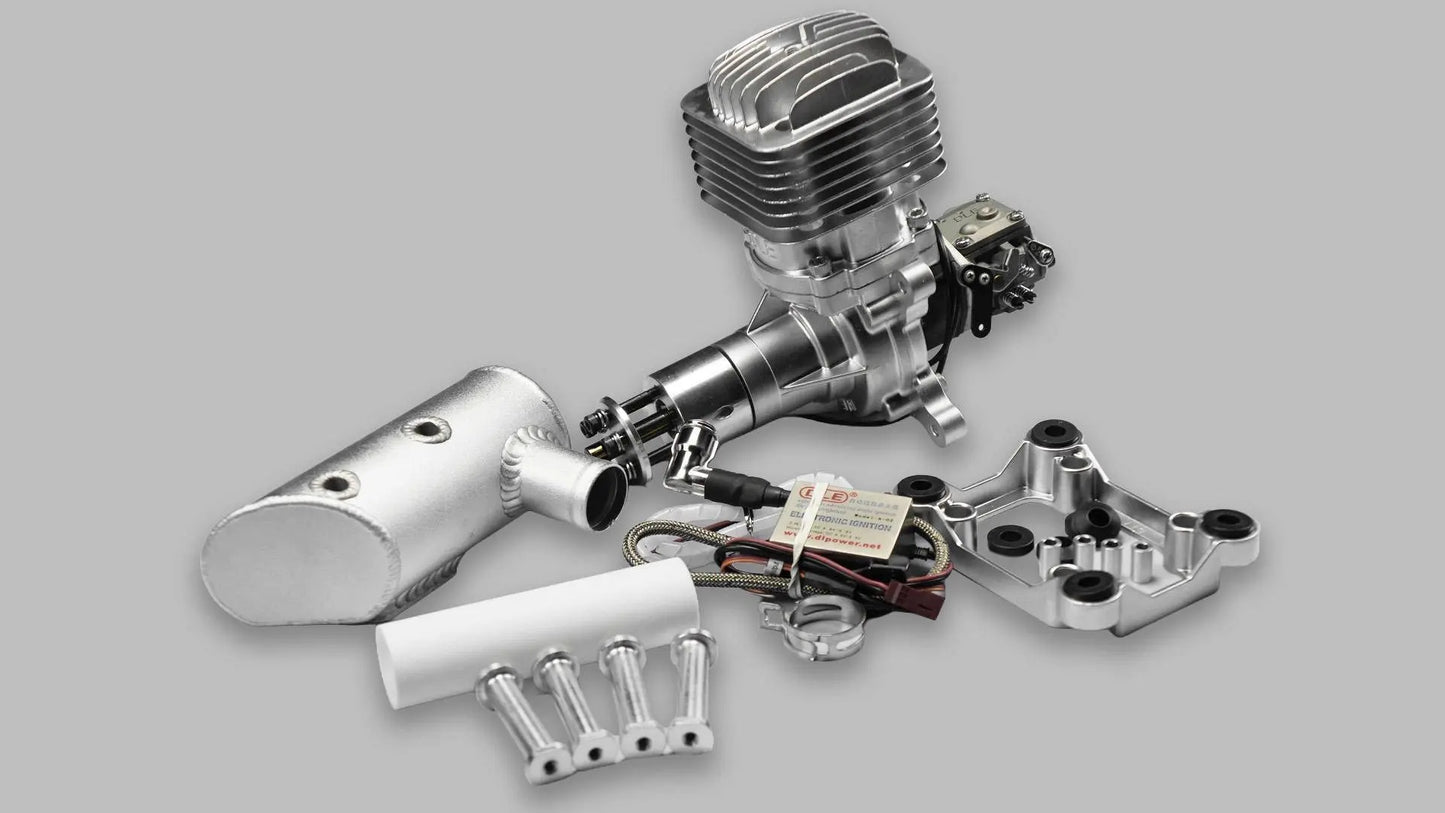DLE-85 Engine with Electronic Ignition and Muffler