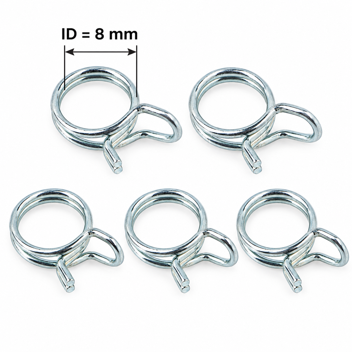 Fuel Line Spring Clip ID 8mm