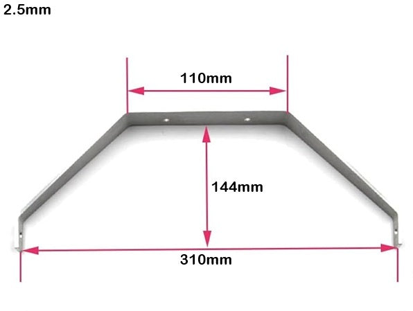 Aluminum Alloy Main Landing Gear 2.5mm