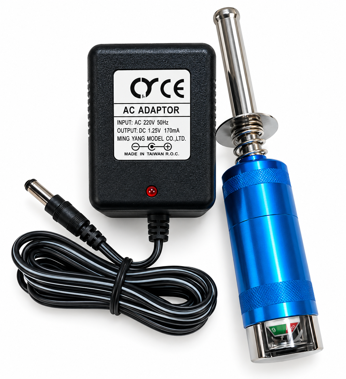 Glow Starter – Rechargeable Locking Socket for RC Nitro Engines