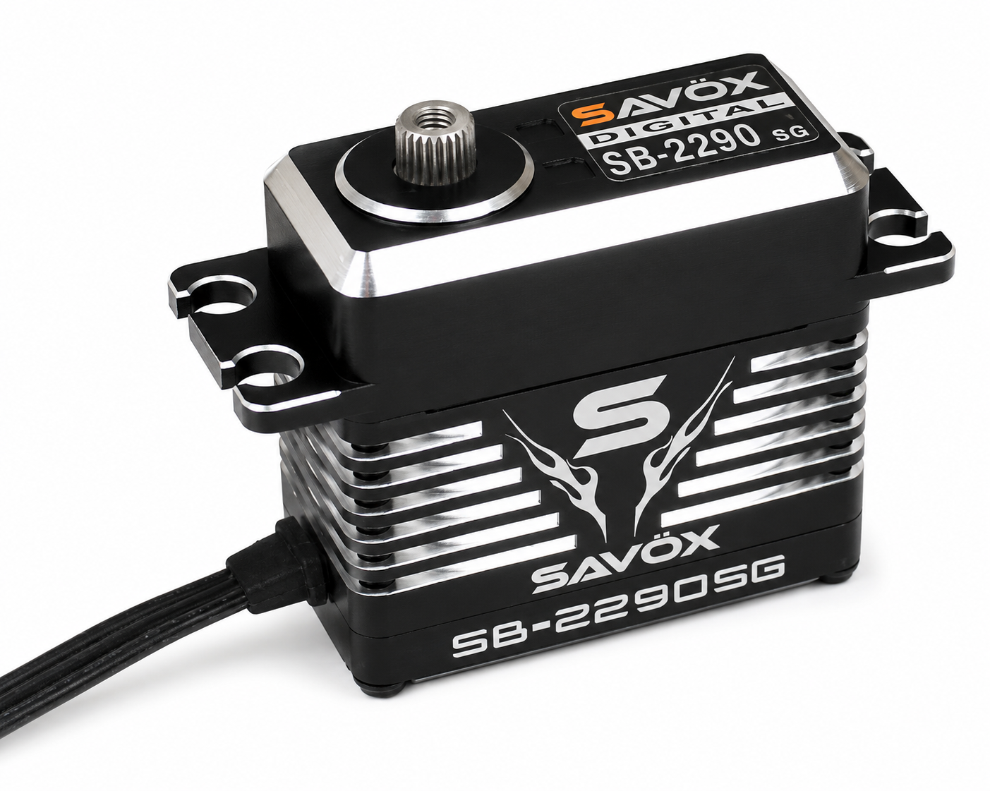 SAVOX SB2290SG HV High Speed Brushless Servo Black Edition Torque @ 7.4v: 55.0 kg