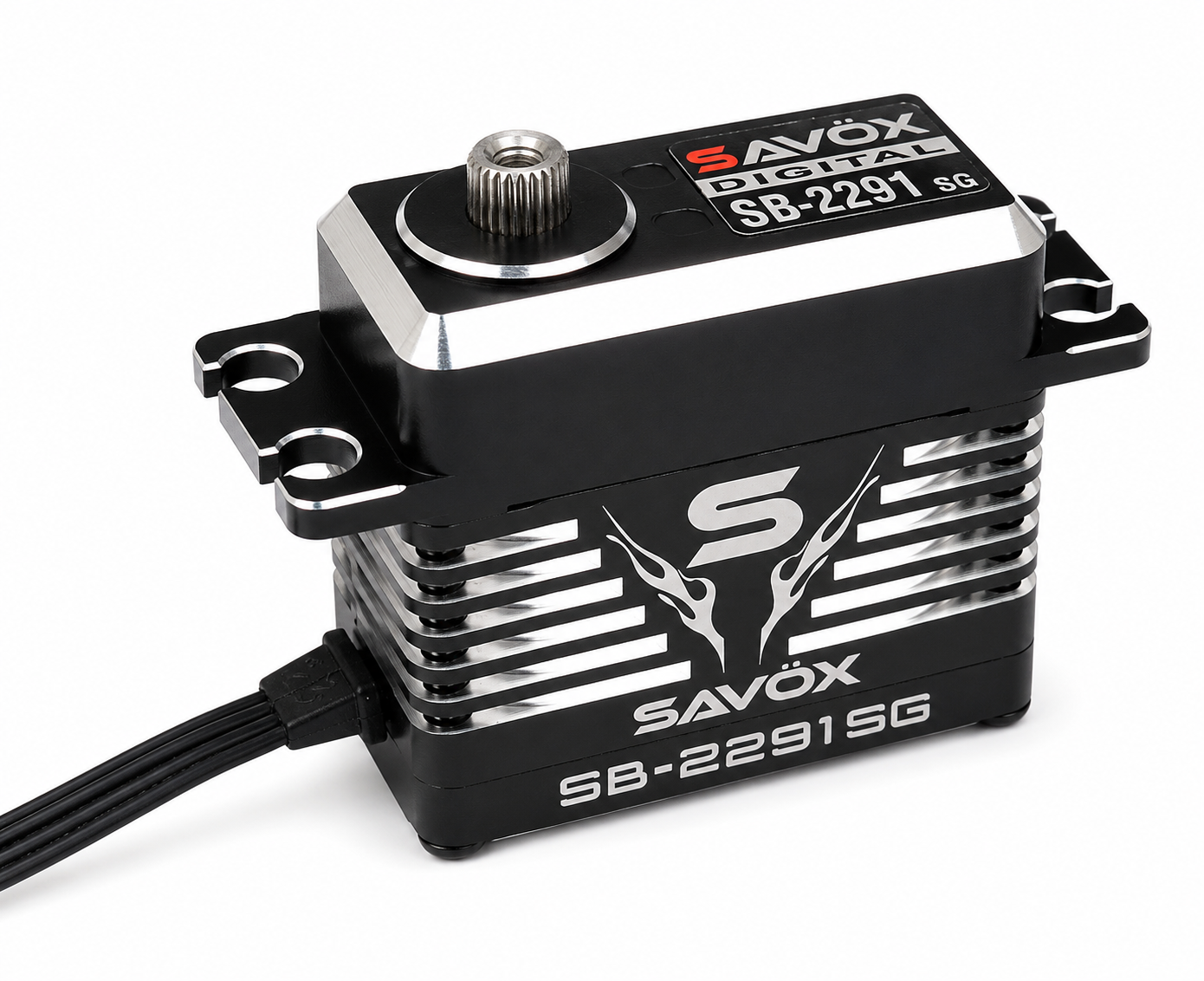 SAVOX SB2291SG HV High Speed Brushless Servo Black Edition Torque @ 7.4v: 23.0 kg