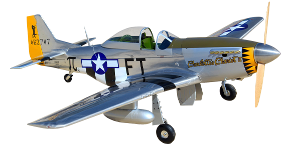 Seagull P-51D Charlotte’s Chariot II 71" ARF 30cc