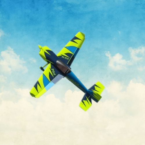 Pilot RC Slick – 74 (1.88m) Green and Blue