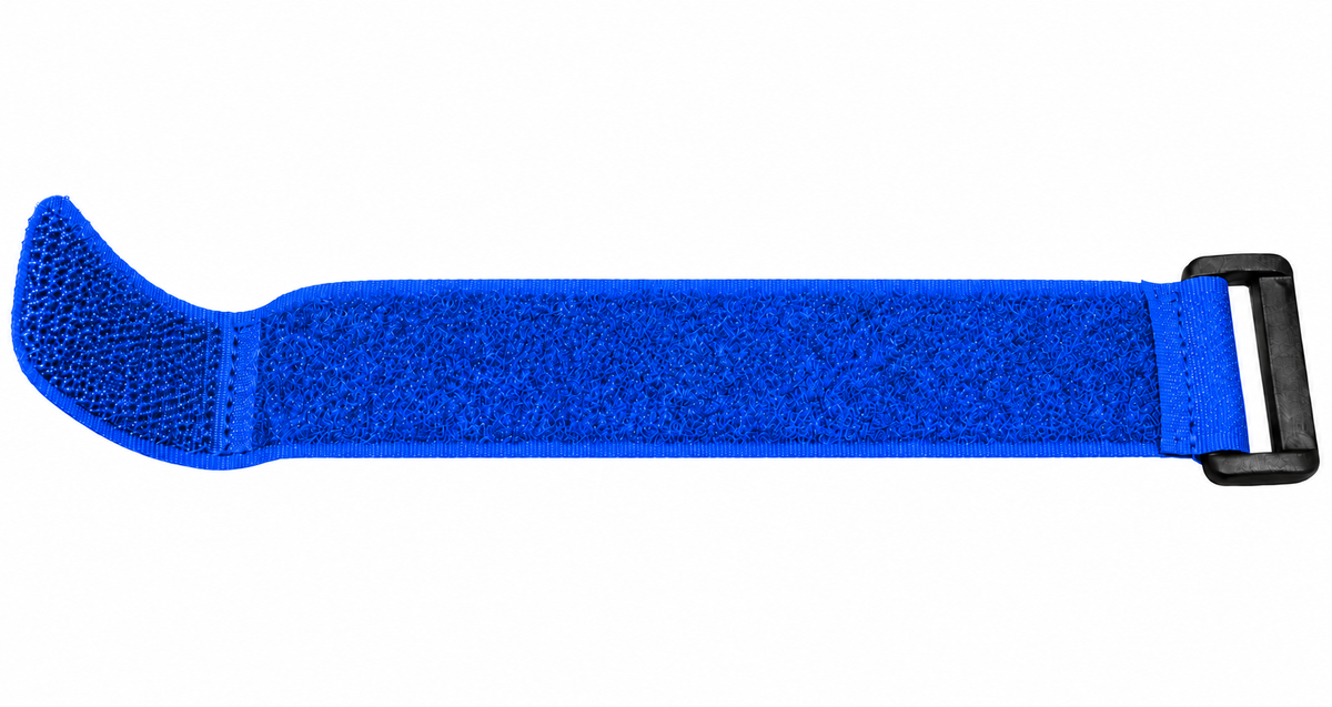 Velcro Strap Blue 25mm × 280mm Heavy-Duty Hook & Loop Fastening Strap