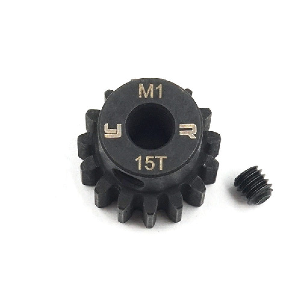 YEAH RACING 15T HD STEEL MOD1 5MM BORE MOTOR GEAR PINION