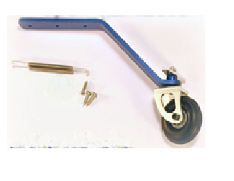 MIRACLE Tail Wheel Assembly 120cc