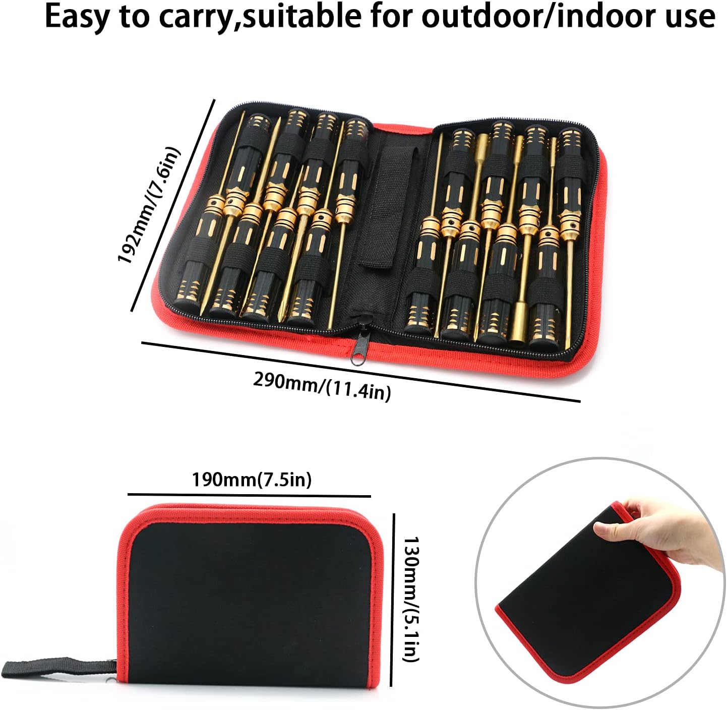 16pcs Heavy Duty RC Repair Tool Kit