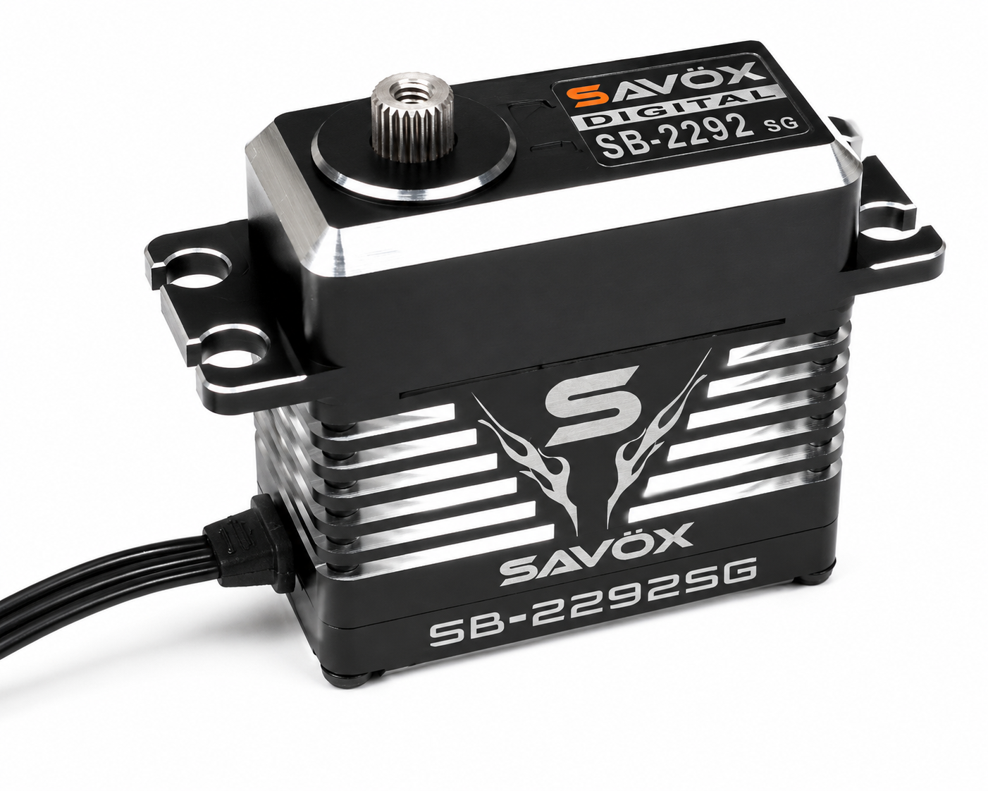 SAVOX SB2292SG HV High Speed Brushless Servo Black Edition Torque @ 7.4v: 31.0 kg