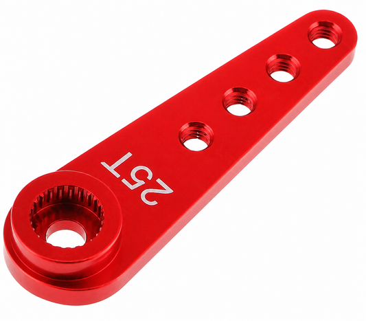 25T CNC Aluminum Servo Arm – Single Arm Servo Horn