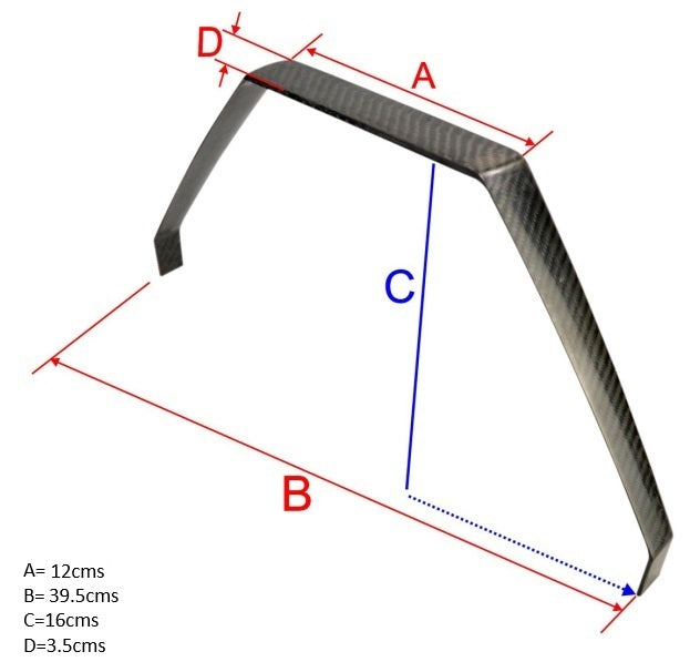 KUZA Carbon Fiber Landing Gear 20-40CC
