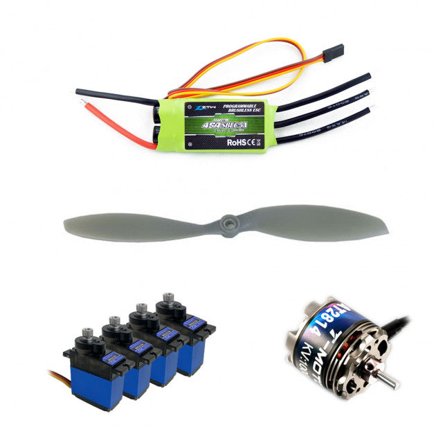 RC Factory Crack Yak XL - BlueGold with Equipment Set XL