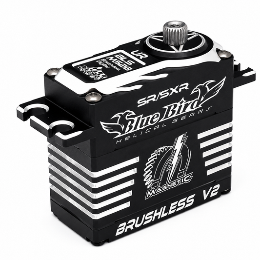 Blue Bird BLS-M52B V2 – Magnetic Hall-Effect Helical Gear Servo