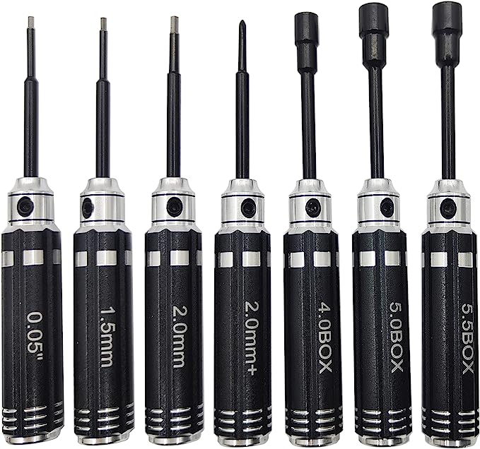 7pcs Mini Screwdriver Set โ Flight Mode