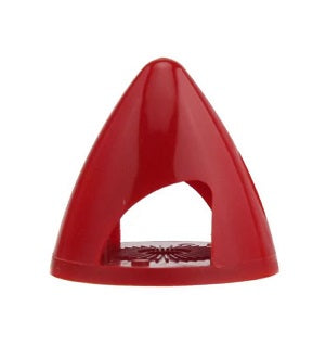 Spinner 83mm (3.25") Plastic Red 2 Blade