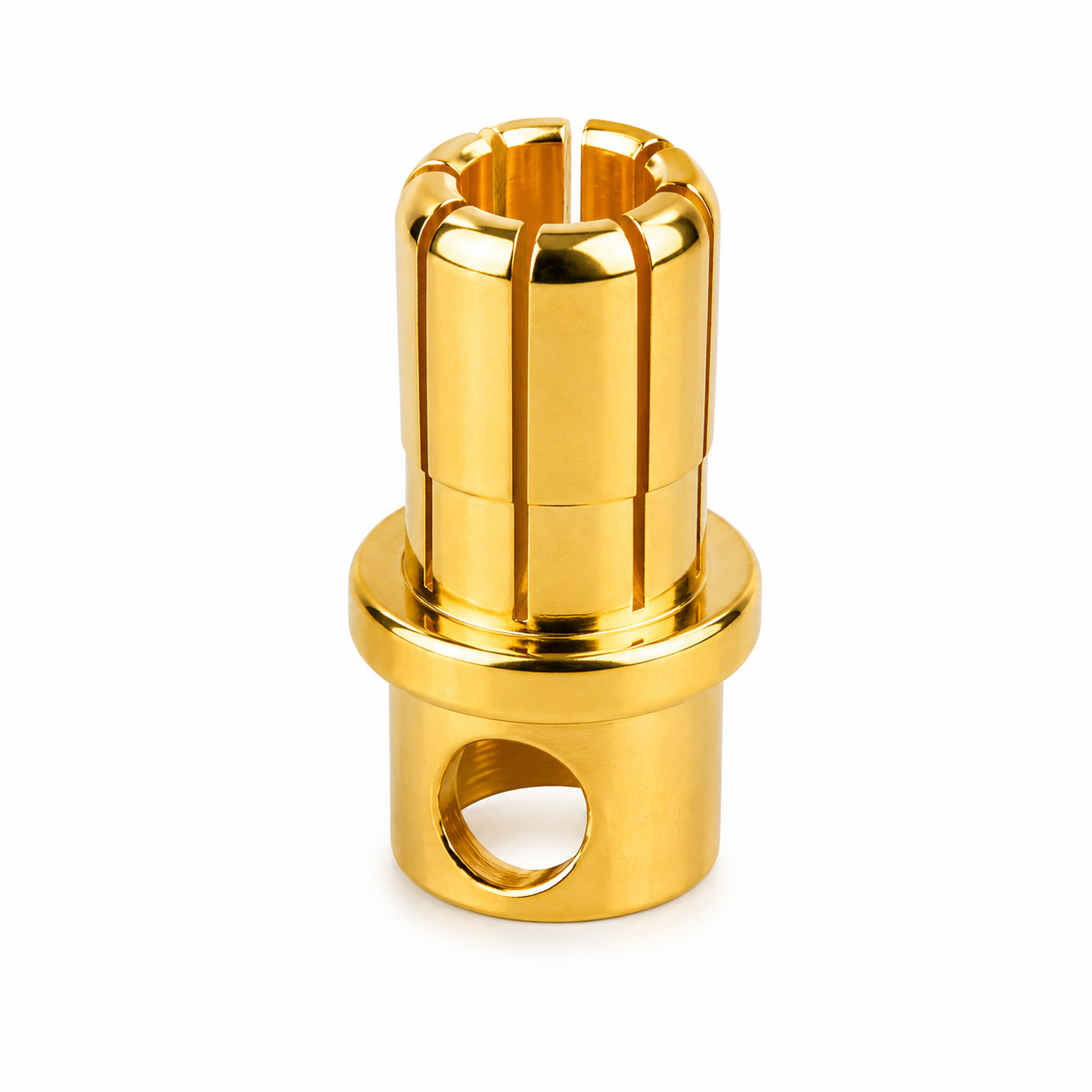 AMASS 8MM GOLD PLATED BULLET CONNECTOR MALE- 1PCS -GC8010-M.G