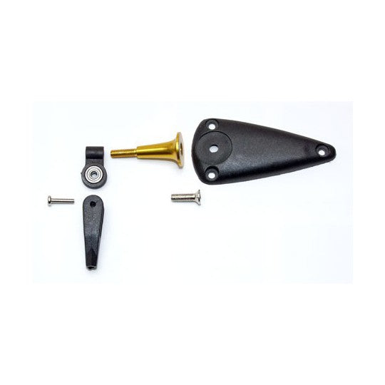 MIRACLE Aluminum Adjustable Horns with Triangular Mount M3 x 35mm