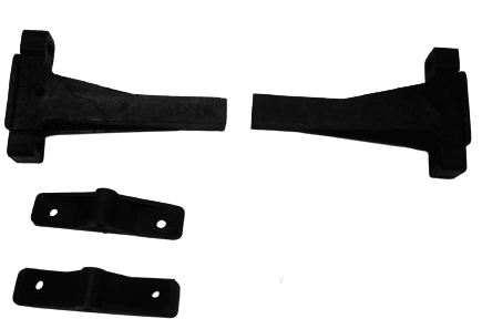 Adjustable Engine Mount with Nosewheel Bracket 96mm x 60mm