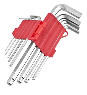 Hex Key Ball Head Set of 9pcs