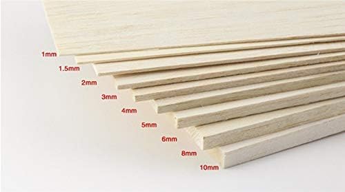 Balsa Sheet 1mm 100x1000mm Pack of 5