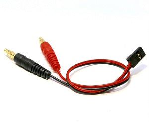 Banana Plug Connector to JR Male Leads