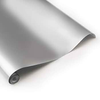 Premium Bright Silver Covering Film 1 meter