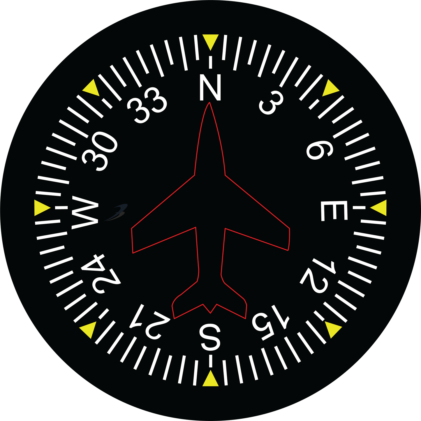 Aviators Wall Clock