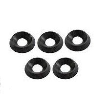 Countersunk washer for Gasket M3 Black Pack of 5