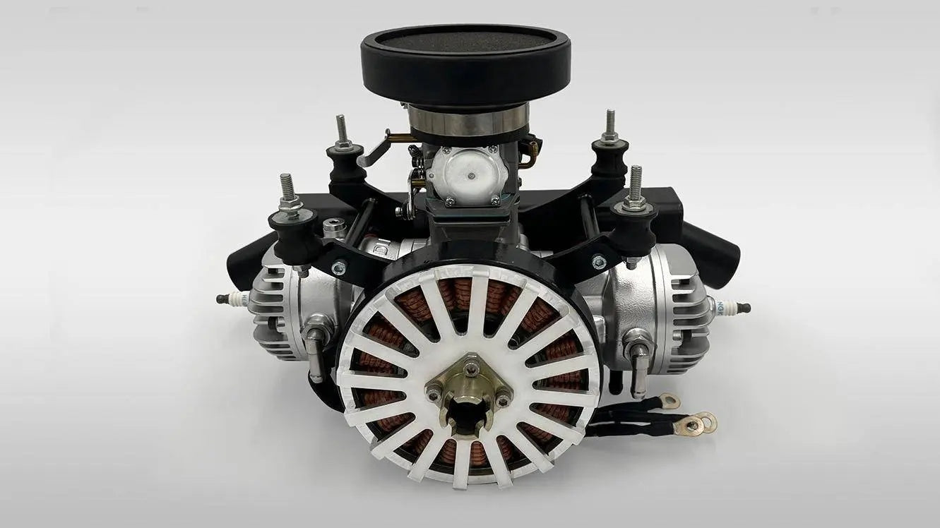 DLE-128HD UAV Engine 7.4kw Water-Cooled Hybrid Electricity Generator