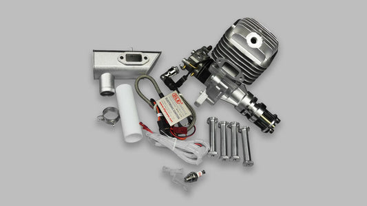 DLE-55 Engine with Electronic Ignition and Muffler