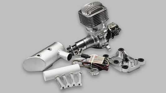 DLE-85 Engine with Electronic Ignition and Muffler