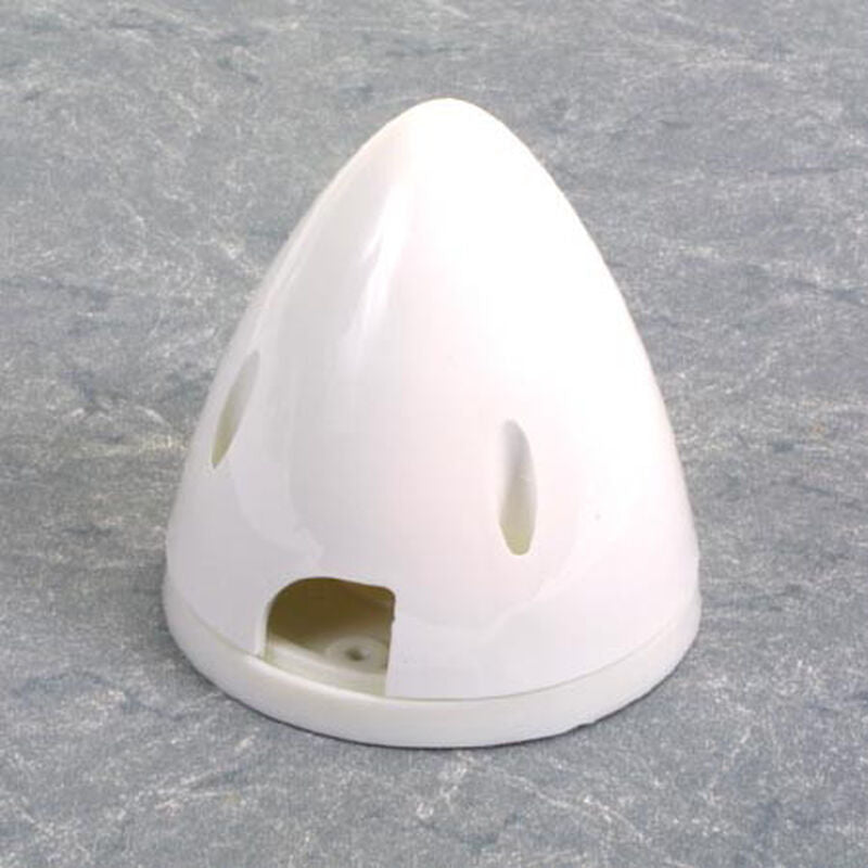 Du-Bro 4 Pin Spinner,3" White