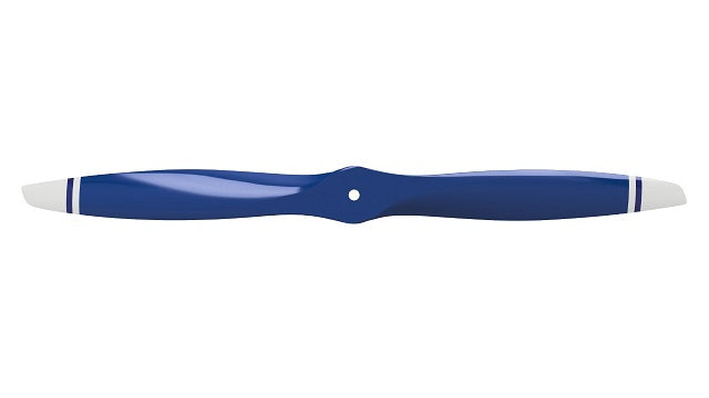 Wall Décor Wooden Propeller 4.5ft Blue/White