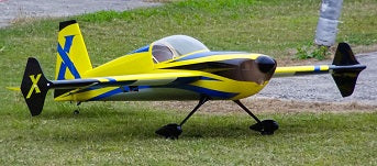 Extreme Flight 74" Slick 580 EXP- Yellow/Blue