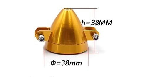 Aluminum Folding Prop Spinner D38mm - 4mm Shaft