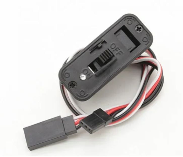 Futaba On/Off switch with LED Indicator & Charging Lead – Flight Mode