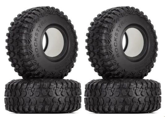 4PCS 2.9" Soft Rubber Wheel Terrain Tires for 1/6 RC Crawler Axial SCX6