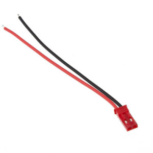 JST PLUG 2PIN CONNECTOR CABLE WIRE-MALE