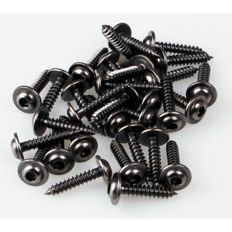 KUZA Socket Head Self Tapping Screws 2.6x15mm Integrated Washer Pack of 10