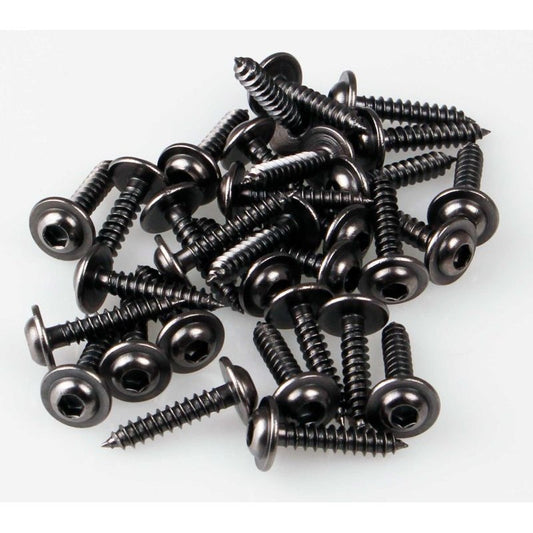 KUZA Socket Head Self Tapping Screws 2.6x15mm Integrated Washer Pack of 10