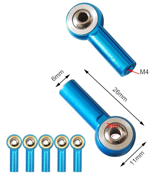 Ball Joint Aluminum M4  Pack of 5