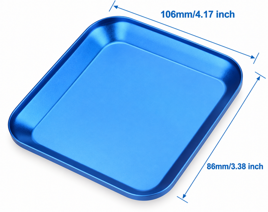 Magnetic Screw Plate - Blue