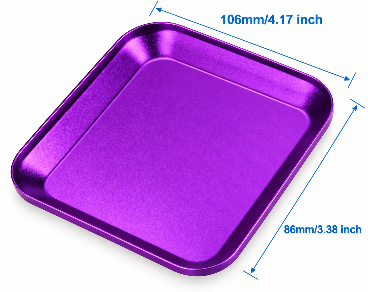 Magnetic Screw Plate - Purple