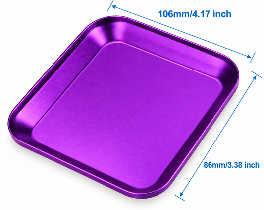 Magnetic Screw Plate - Purple