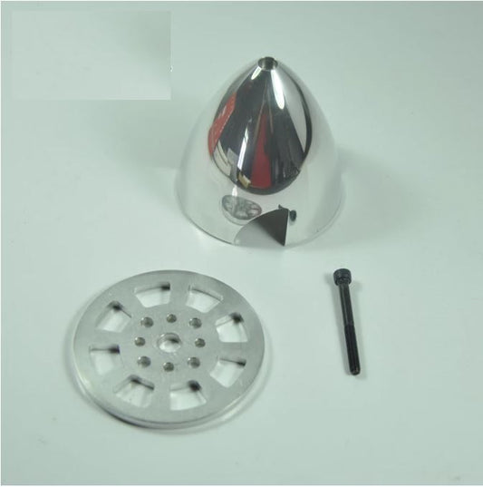 Miracle CNC Aluminum Spinner 3.5" 76mm 2 Blades