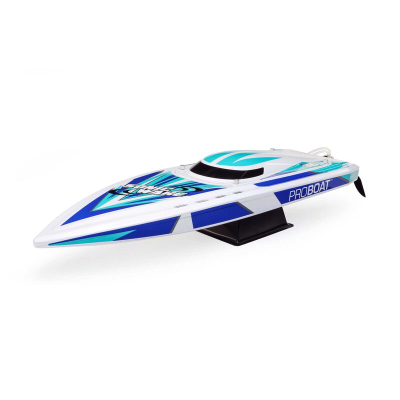 Pro-Boat Sonicwake V2 36" Self-Righting Brushless Deep-V RTR, White