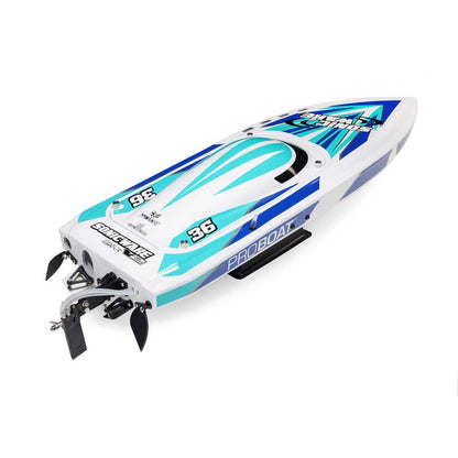 Pro-Boat Sonicwake V2 36" Self-Righting Brushless Deep-V RTR, White